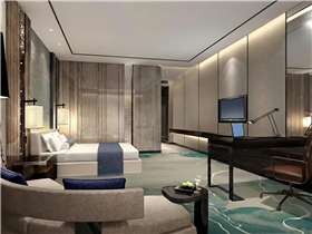 Full Custom Hotel Bedroom Set